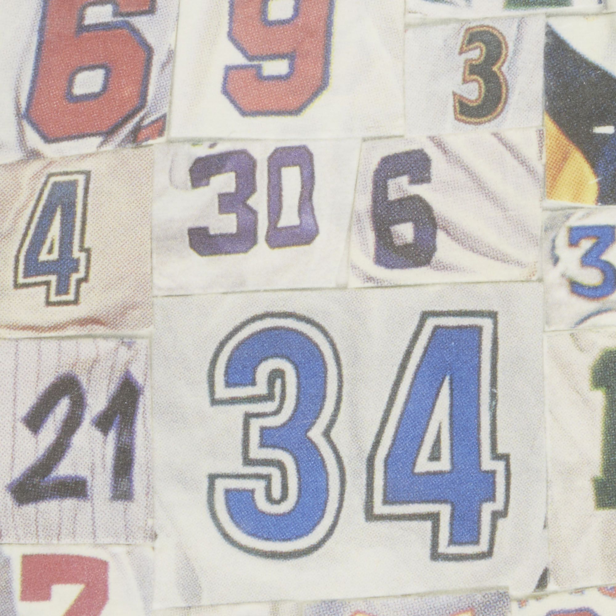 Size m Supreme Jersey Collage Short-Sleeve Top 'White'