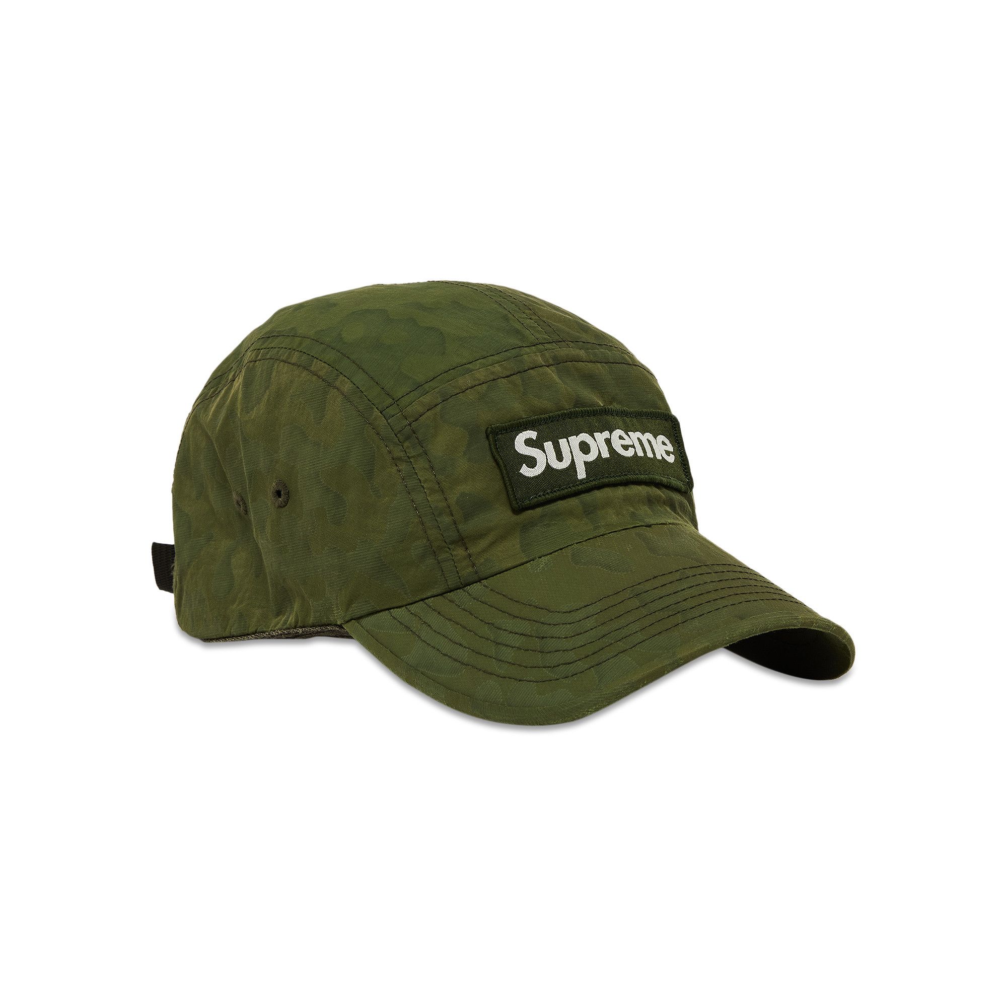 Buy Supreme Overdyed Camo Nylon Camp Cap 'Green' - SS23H56 GREEN