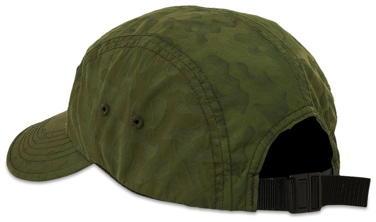 Supreme Overdyed Camo Nylon Camp Cap Green