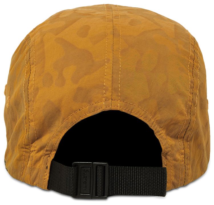 Supreme Overdyed Camo Nylon Camp Cap Orange