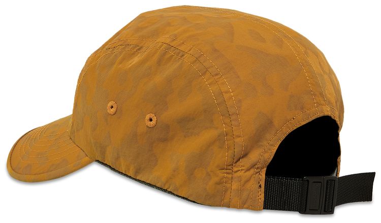 Supreme Overdyed Camo Nylon Camp Cap Orange