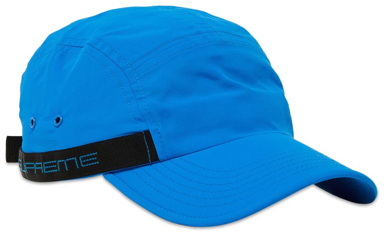 Supreme Sport Webbing Camp Cap Bright Blue