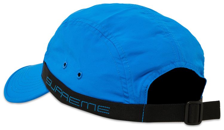 Supreme Sport Webbing Camp Cap Bright Blue