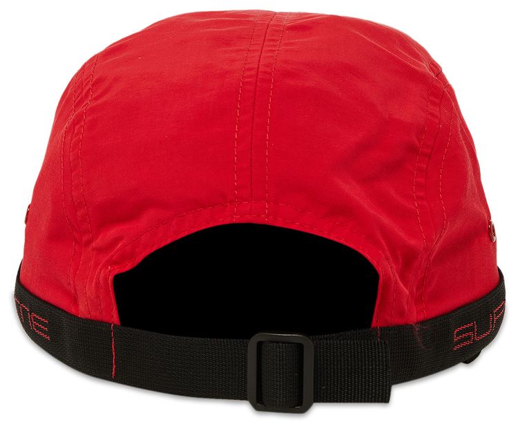 Supreme Sport Webbing Camp Cap Red