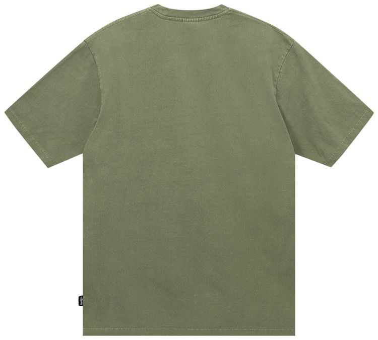 Stussy Pigment Dyed Crew Olive