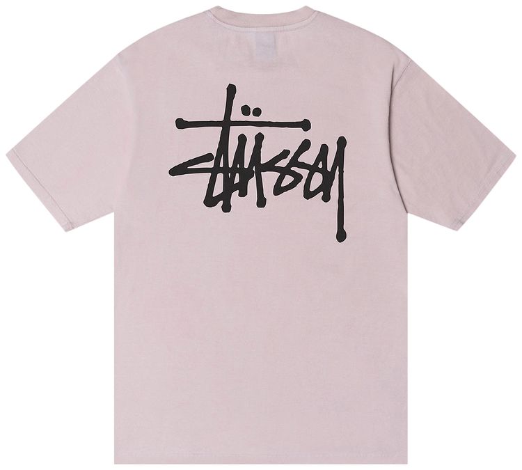 Stussy Basic Pigment Dyed Tee Blush
