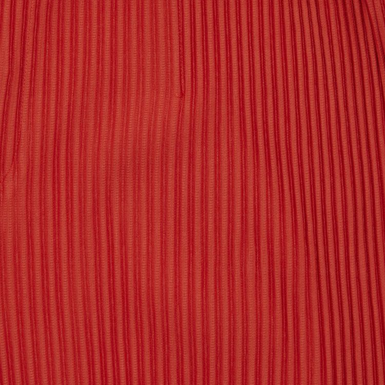 Homme Plisse Issey Miyake Color Pleats Shorts Dry Red