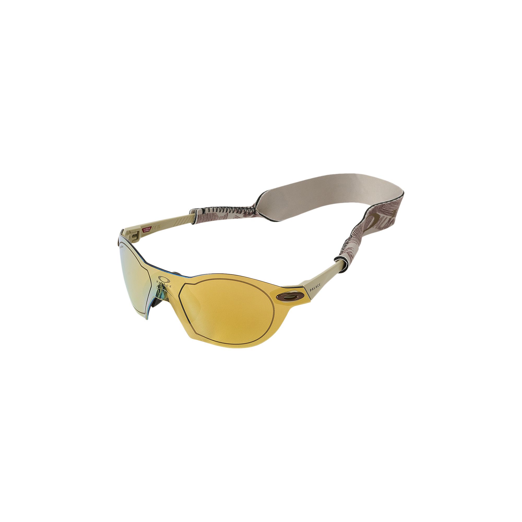 Buy Palace x Oakley Subzero Sunglasses 'Sand/Prizm 24K