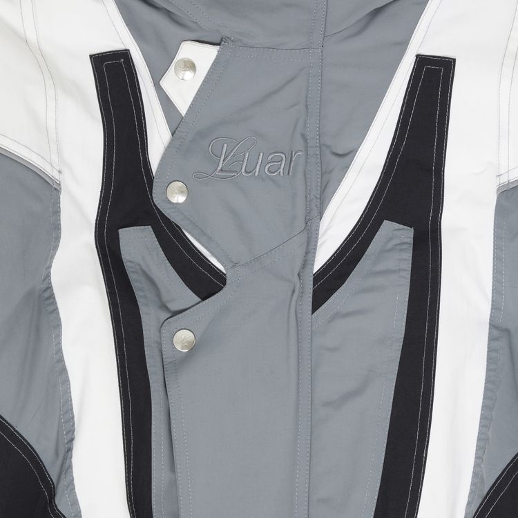 Luar Colorblock Parka Grey