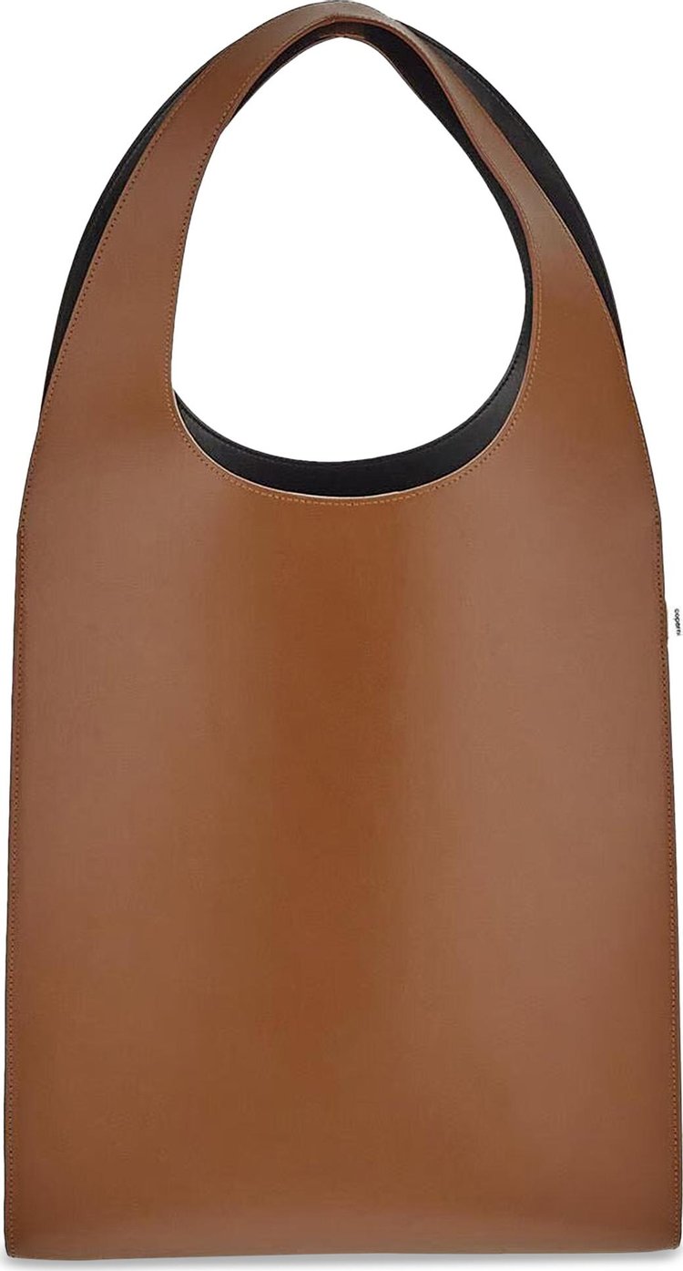 Coperni Swipe Tote Bag Camel