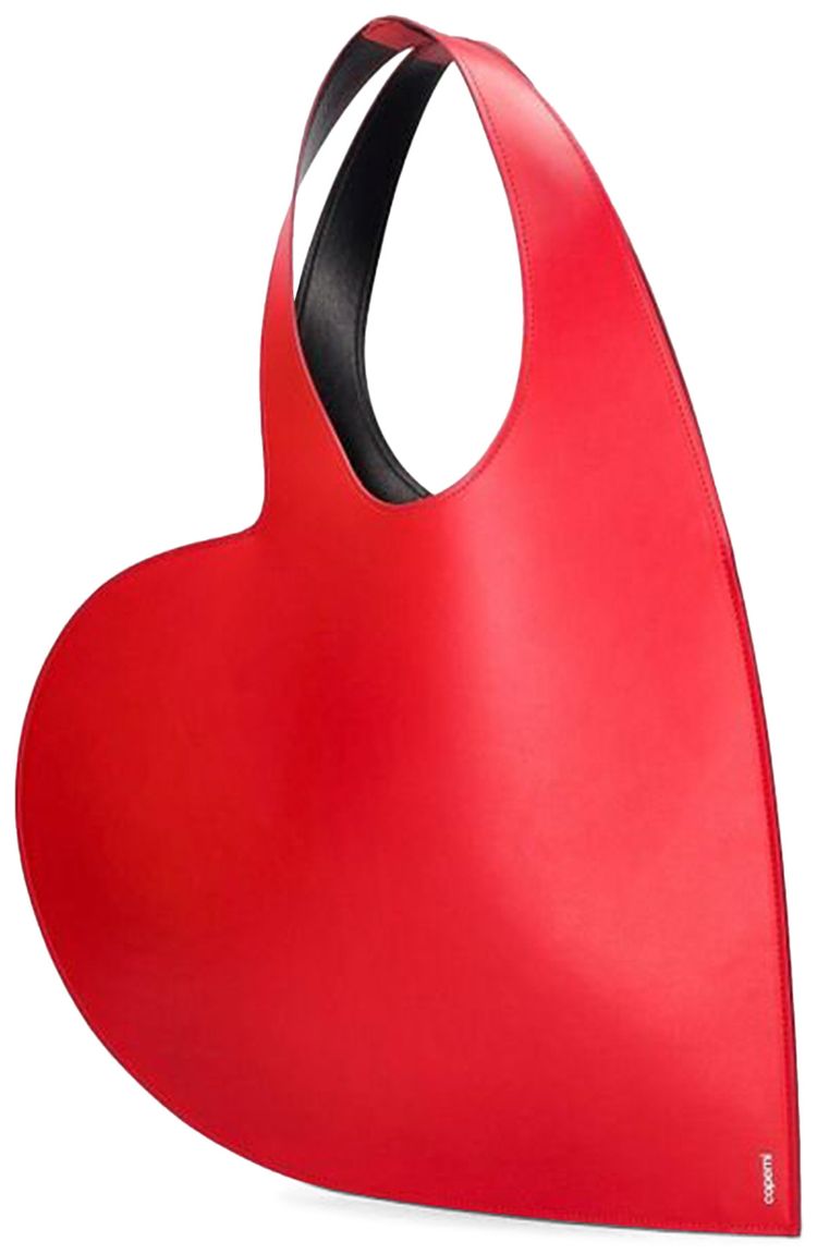 Coperni Heart Tote Bag Bright Red