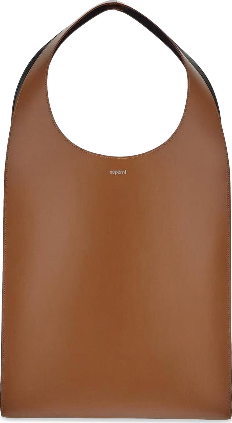 Coperni Swipe Tote Bag Camel