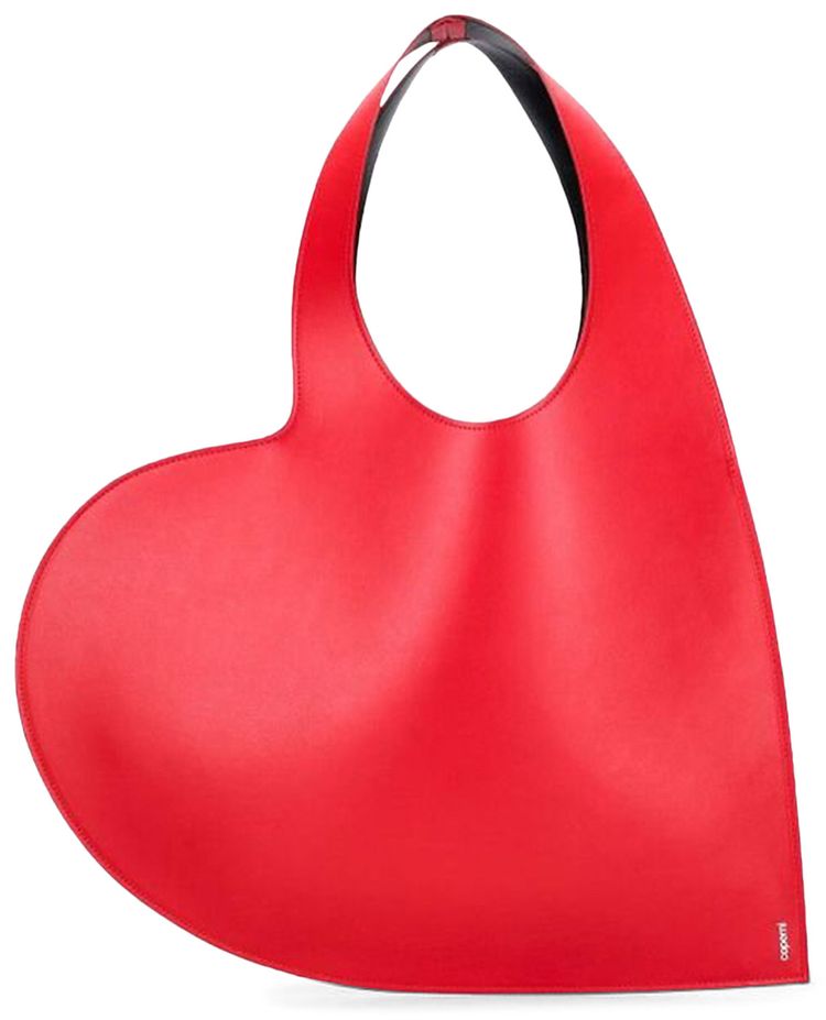 Coperni Heart Tote Bag 'Bright Red'