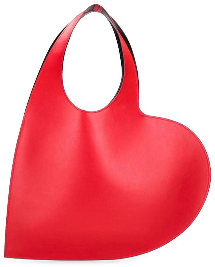 Coperni Heart Tote Bag Bright Red