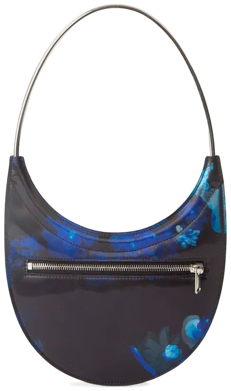 Coperni Holographic Ring Swipe Bag BlueBlack