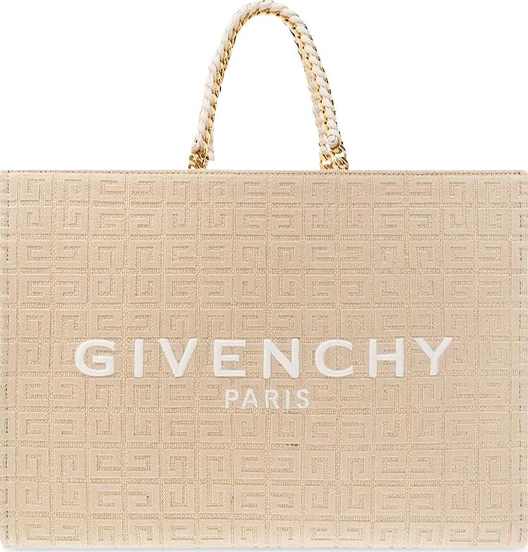 Givenchy Medium G Tote Shopping Bag 'Nude'