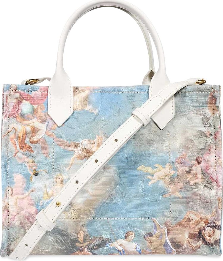 Balmain B Army Sky Printed Tote Bag Multicolor