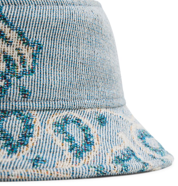 Amiri Paisley MA Blanket Bucket Hat Baby Blue