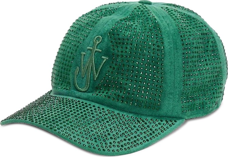 JW Anderson Baseball Cap Bright Green