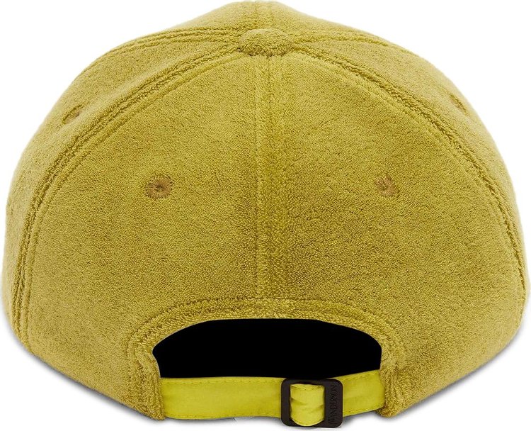 JW Anderson Terry Towel Baseball Cap Lime