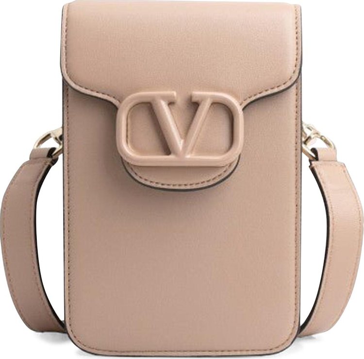 Valentino Logo Sling Bag 'Beige'