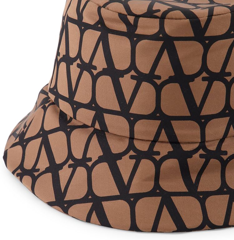 Valentino Toile Iconographe Bucket Hat Ebony