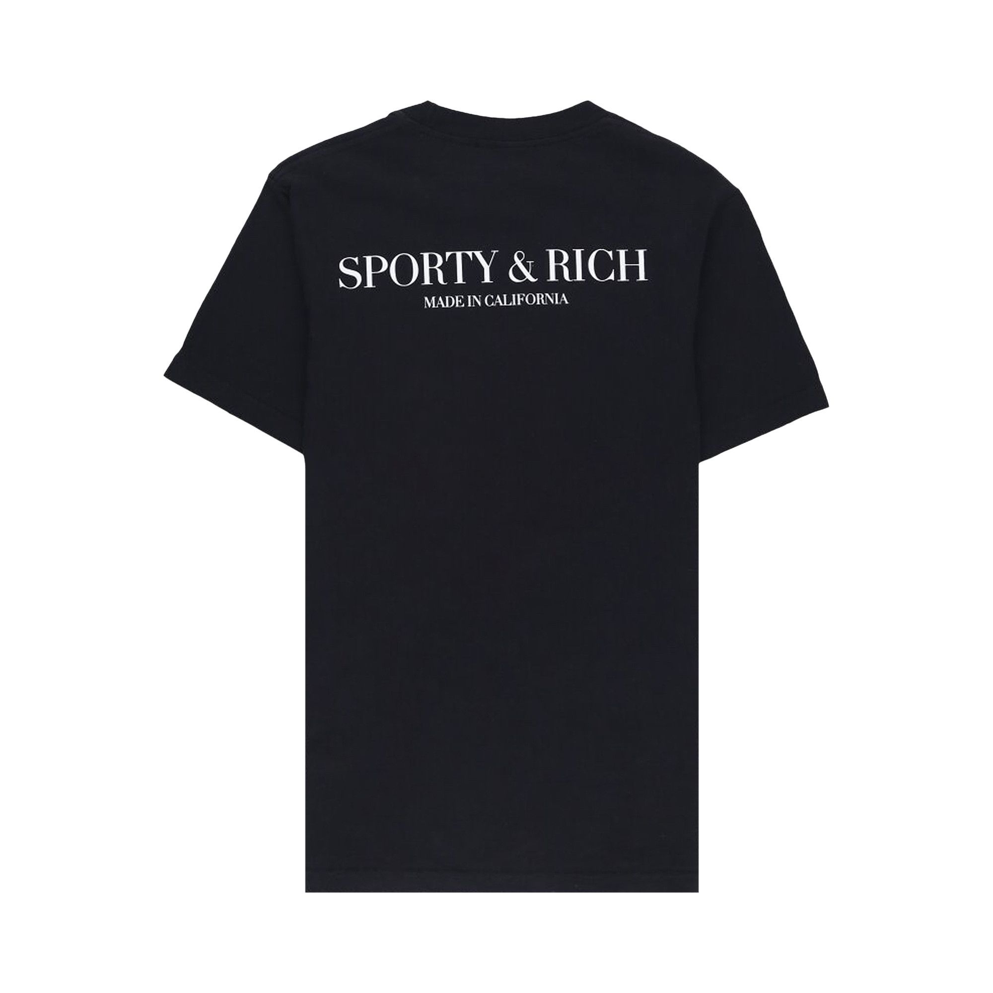Tシャツ・カットソー Sporty & Rich Unisex Made in California T-Shirt TS845BK Buy Sporty & Rich Made In California T-Shirt 'Black/White