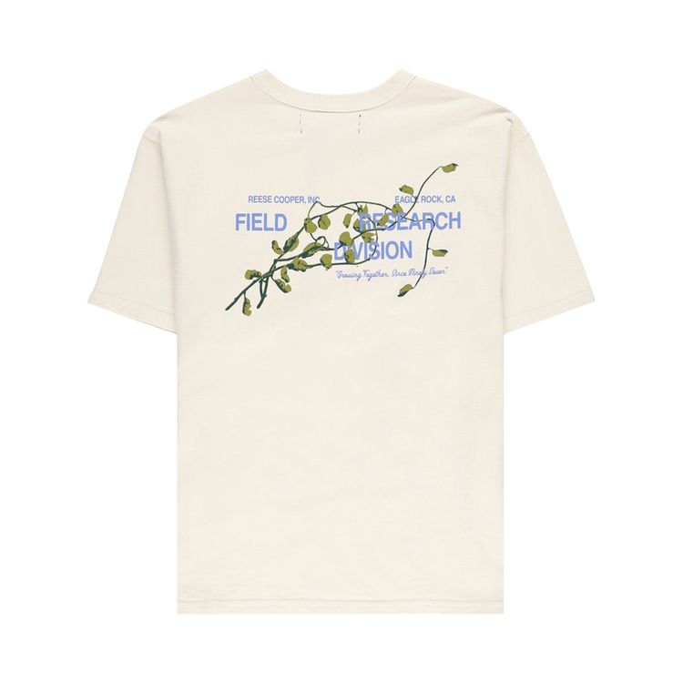 Reese Cooper Vine Print T Shirt Vintage White