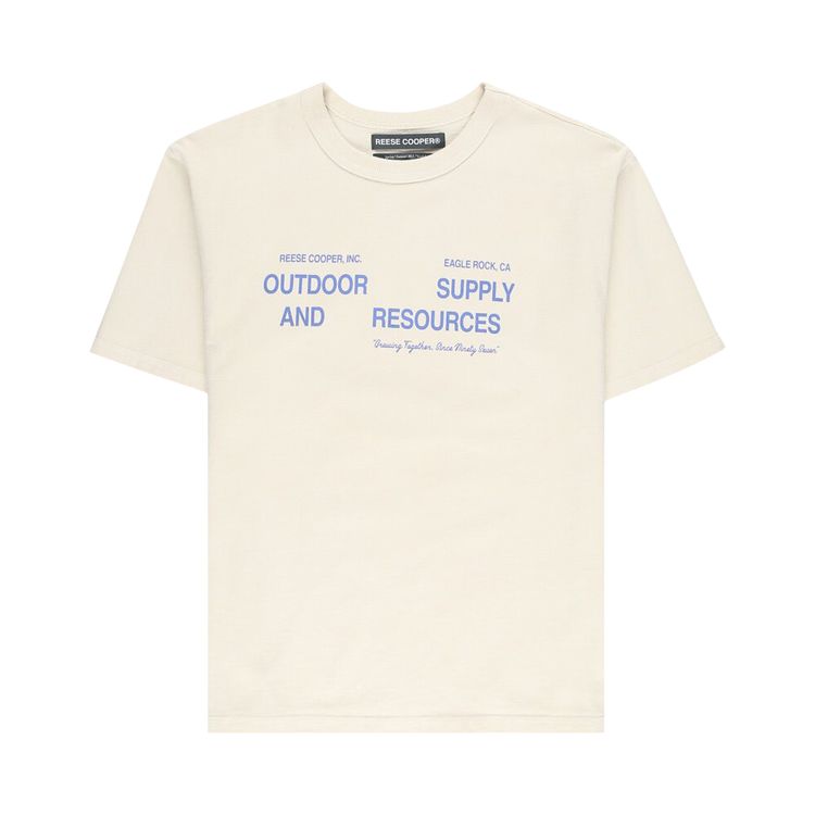 Reese Cooper Vine Print T-Shirt 'Vintage White'