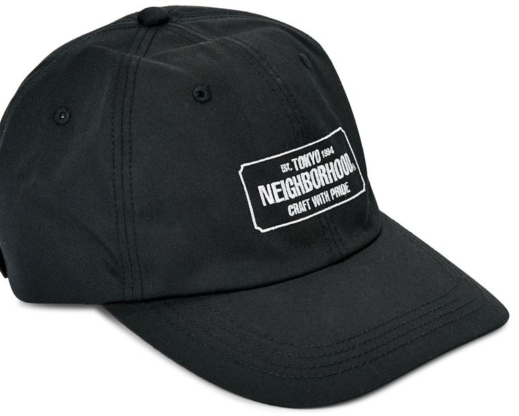 Neighborhood Dad Cap Black