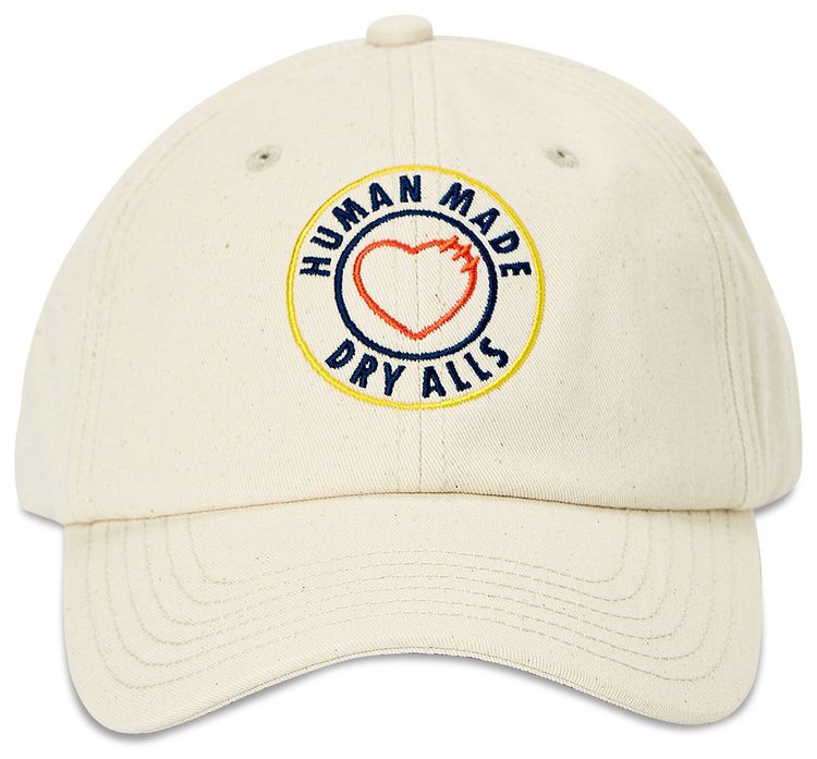 Human Made 6 Panel Twill Cap 2 White