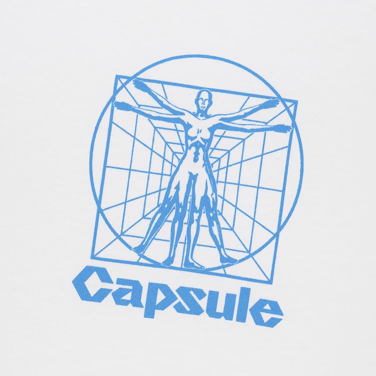 Capsule Vitruvian Icon Short Sleeve T Shirt White