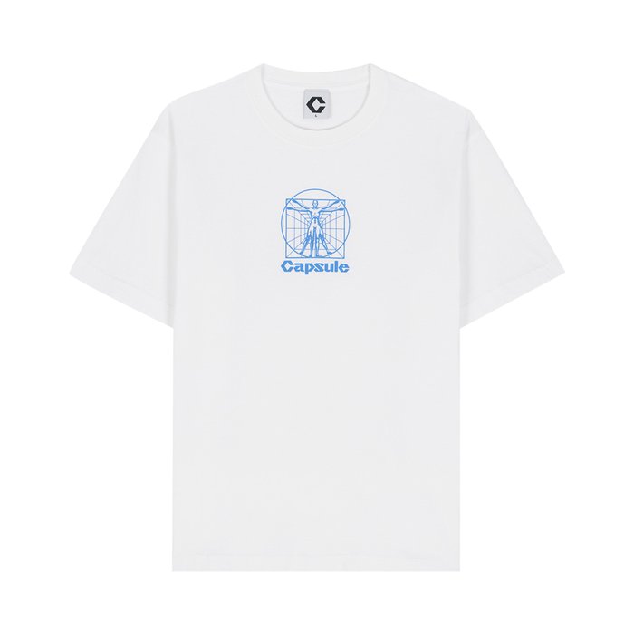 Buy Capsule Vitruvian Icon Short-Sleeve T-Shirt 'White' - CPS23SL001 | GOAT