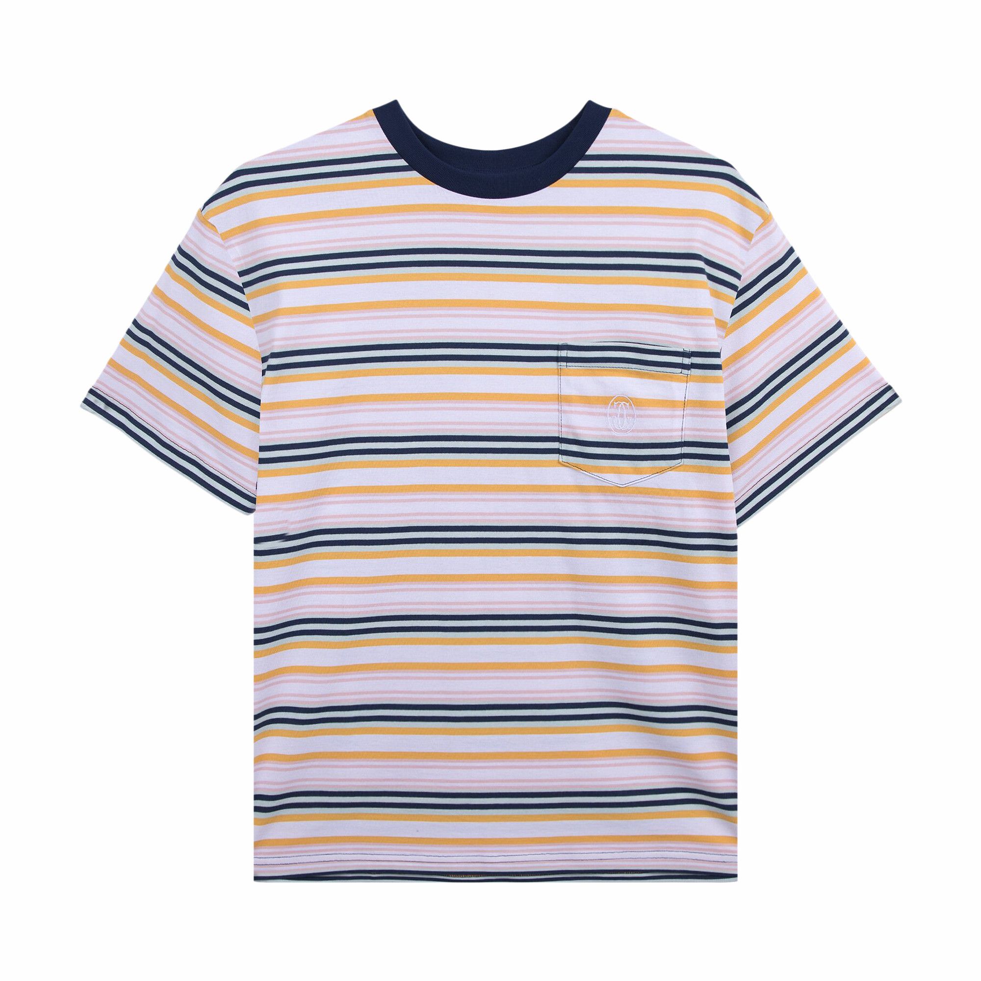 golfwang シャツ Golf Wang Multicolored Euro Striped Long Sleeve Shirt Size