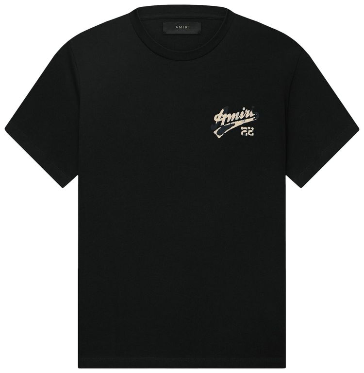 Amiri 22 Jersey Tee Black