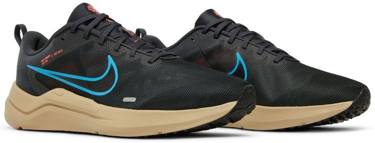 Nike Downshifter 12 Dark Smoke Grey Laser Blue