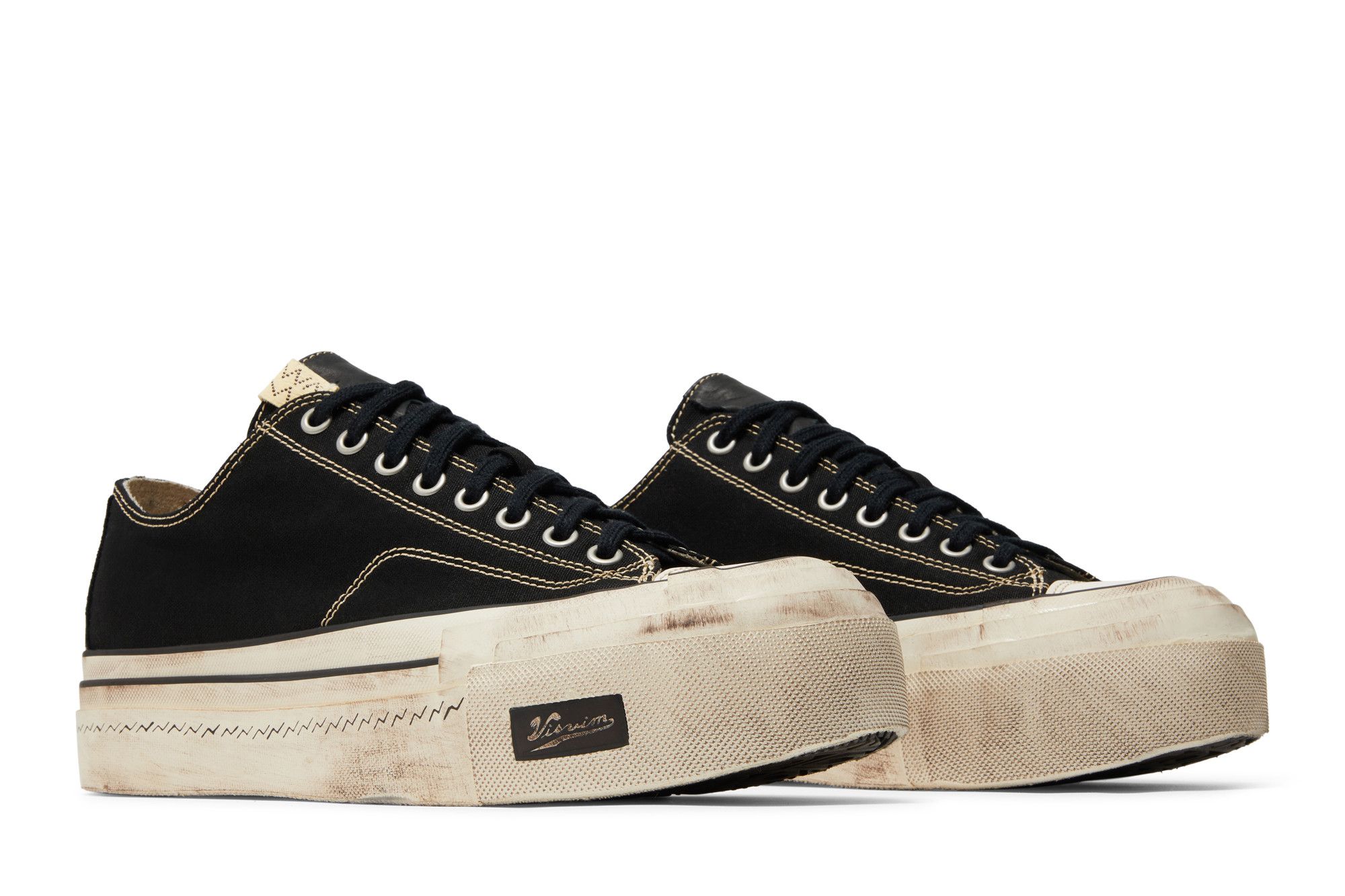 Buy Visvim Skagway Lo G.Patten 'Black' - 122201001003 BK | GOAT