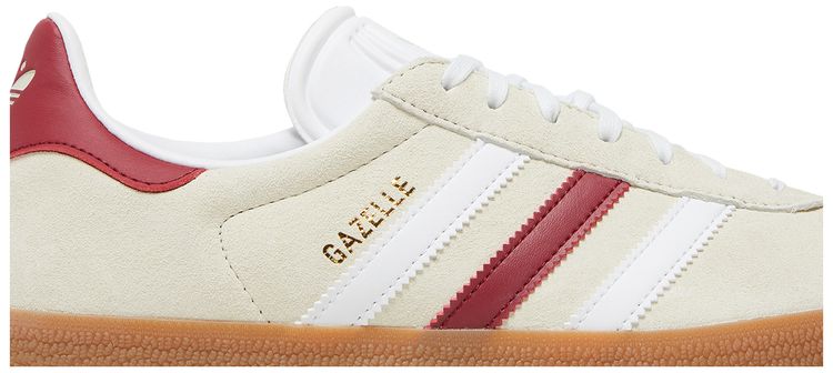 Adidas Gazelle Aluminium Burgundy