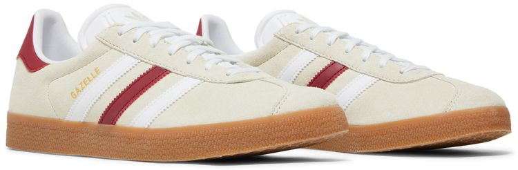 Adidas Gazelle Aluminium Burgundy