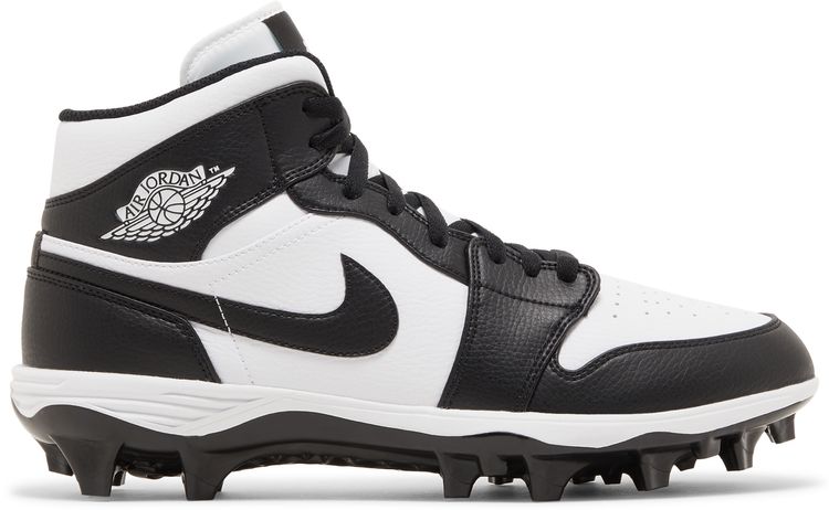 Air Jordan 1 Mid TD Cleat Black White 2023