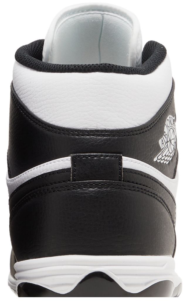 Air Jordan 1 Mid TD Cleat Black White 2023