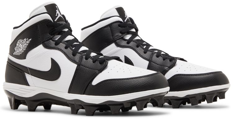 Air Jordan 1 Mid TD Cleat Black White 2023
