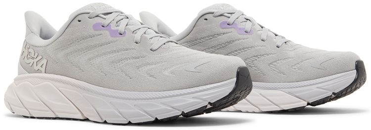 HOKA Wmns Arahi 6 Harbor Mist Silver