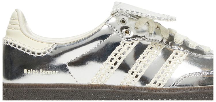 Wales Bonner x Samba Silver Metallic
