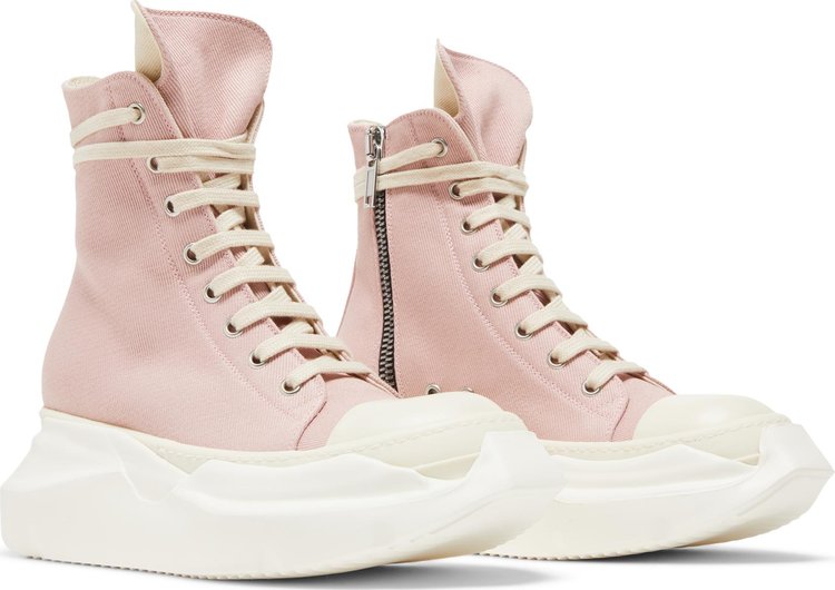 Rick Owens Wmns EDFU DRKSHDW Canvas Abstract High Faded Pink