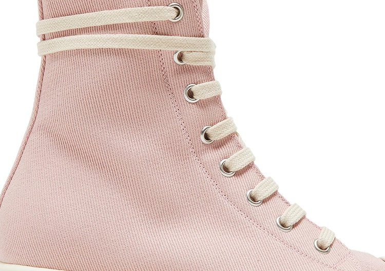 Rick Owens Wmns EDFU DRKSHDW Canvas Abstract High Faded Pink