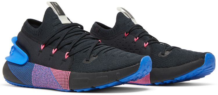 Under Armour HOVR Phantom 3 Black Blue Pink