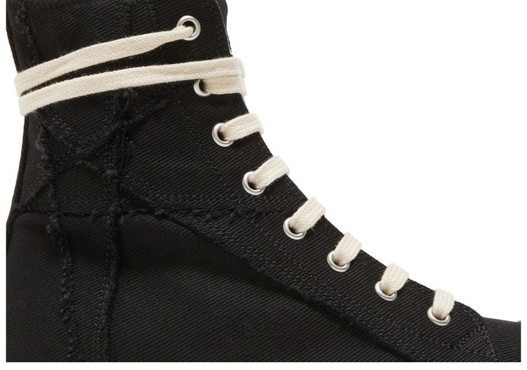 Rick Owens Wmns DRKSHDW Penta High Black Milk