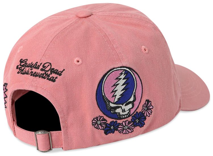 thisisneverthat x Greatful Dead Dancing Bears Cap Dusty Pink