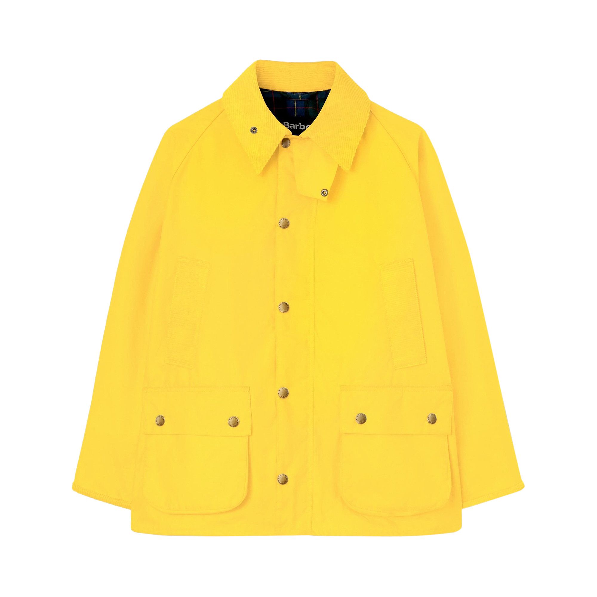 Buy Palm Angels x Barbour Bedale Wax Jacket Yellow Black